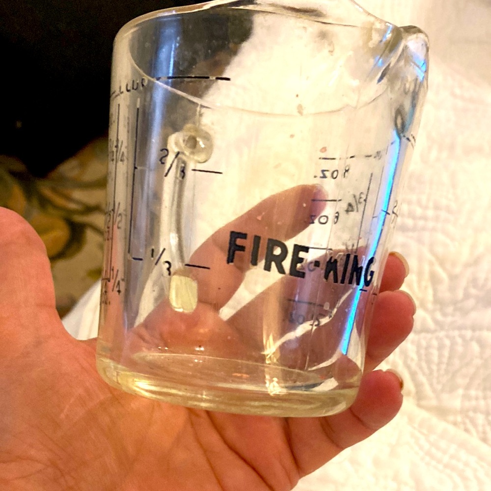 Fire-King Glass Measuring Cup